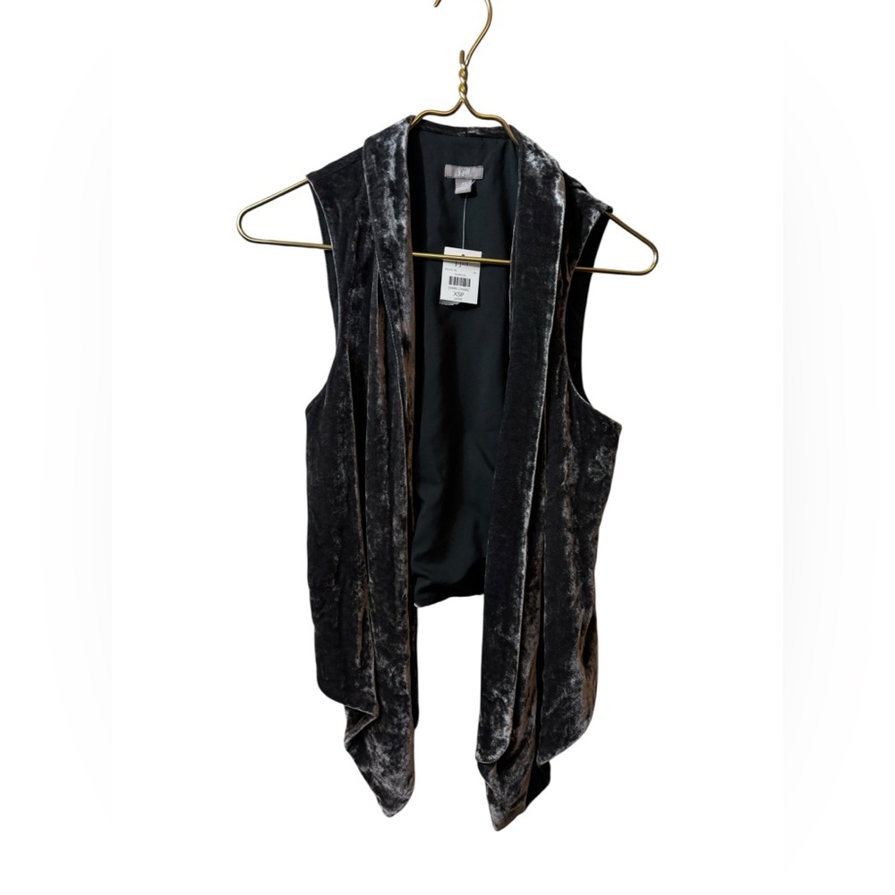 New J. Jill | vest XSP XS petite silk blend